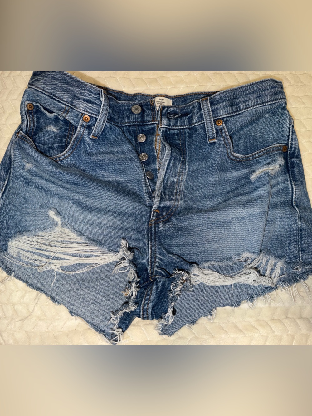 Levi’s 501 Original Shorts Button Fly 29 Waist